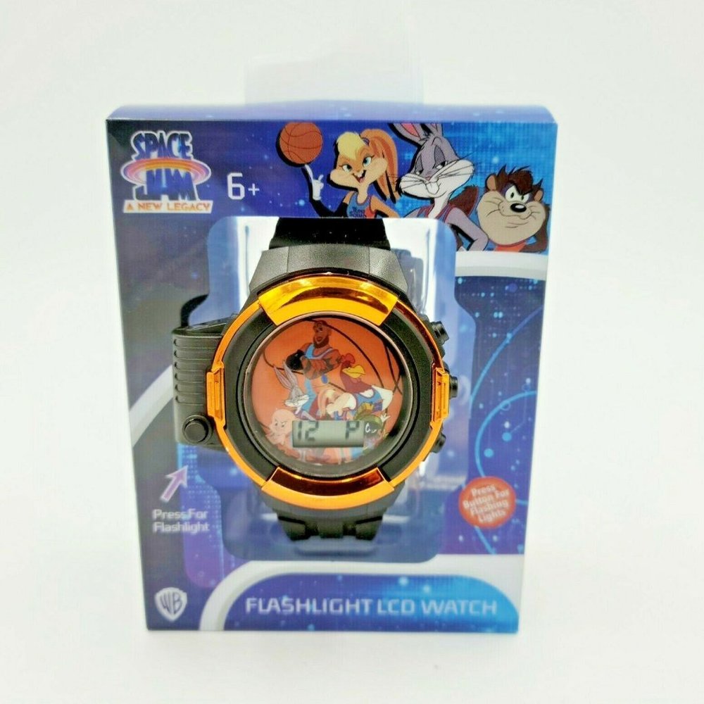 COPY - SPACE JAM 2 a New Legacy Flashlight LCD Watch Looney Tunes New 2021